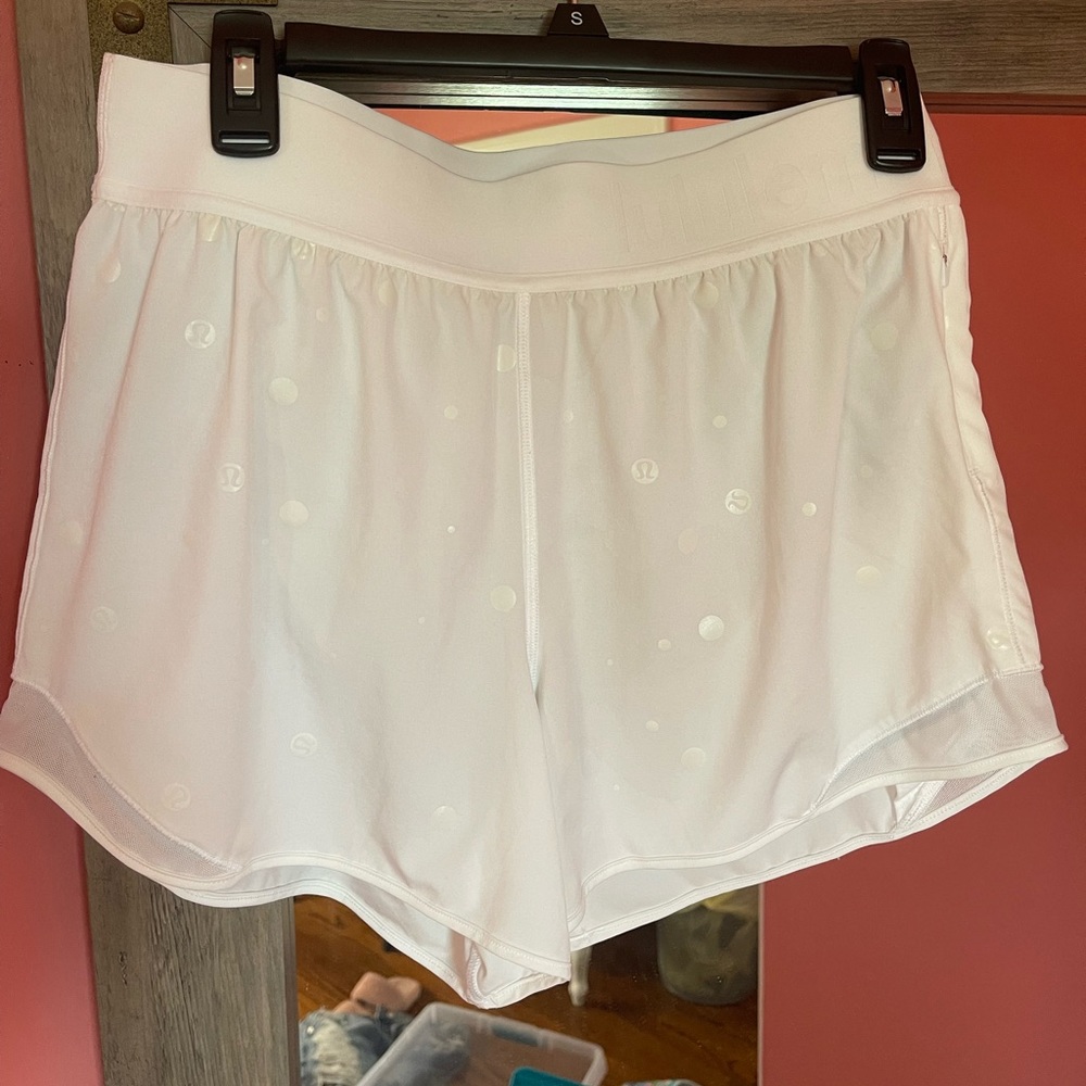 Lululemon Limited Edition Logo Hotty Hot Shorts